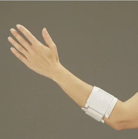 Deroyal Elbow Support One Size Fits Most D-Ring / Hook And Loop Strap Closure Tennis Elbow Strap Left Or Right Elbow 3 X 13 Inch White – 6005-00