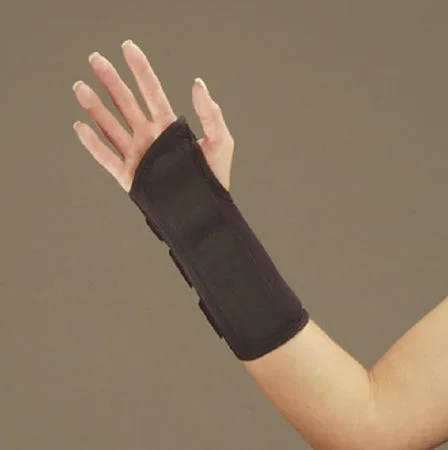 Deroyal Wrist Splint Polyester / Foam Right Hand Black Medium – 5074-03
