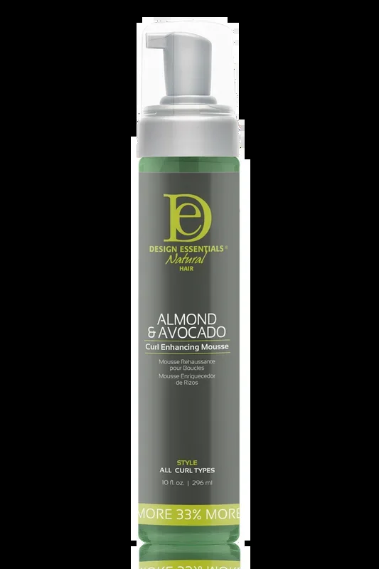 Design Essentials Natural Almond & Avocado Curl Enhancing Mousse
