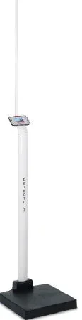 Detecto Scale Detecto Physician Scale w Height Rod Digital Display 660 lbs. / 300 kg Black / White AC Adapter / Battery Operated – APEX-AC