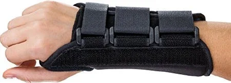 DJO ComfortForm Wrist Brace Comfortform Right Hand Black X-Large – 81-97888