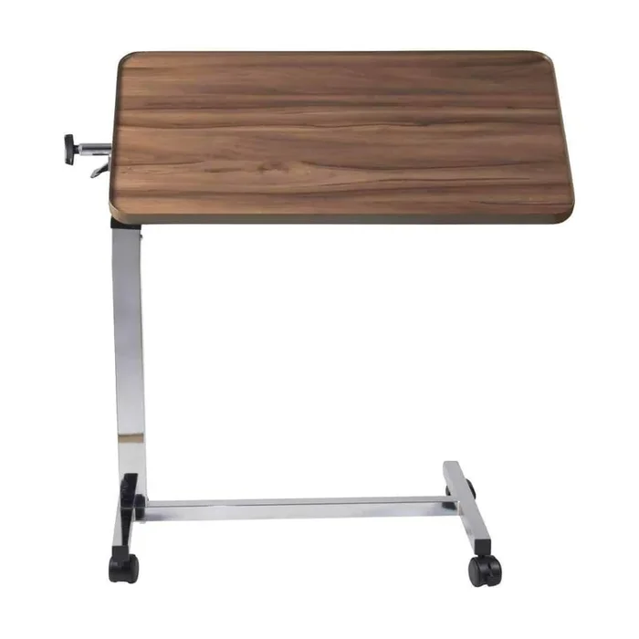 DMI Deluxe Heavy Duty Overbed Tilt-Top Table – Adjustable Height