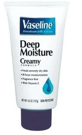 DOT Foods – Kraft Foods Inc Vaseline Deep Moisture Hand and Body Moisturizer 4.5 oz. Tube Unscented Cream – 30521641600