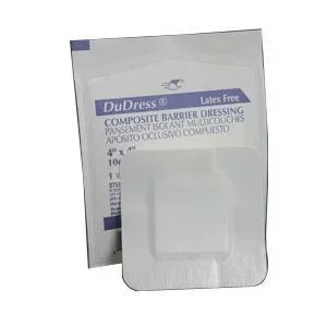 DuDress Film Top Barrier Dressing 6″ x 8″