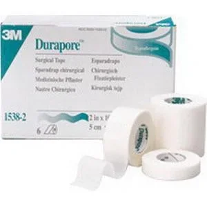 Durapore Silk-Like Cloth Surgical Tape Roll by 3M