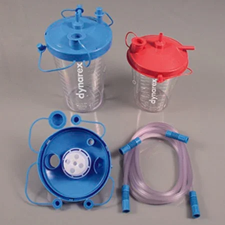 Dynarex Dynarex Suction Canister 800 mL Float Valve Shut-Off – 4672