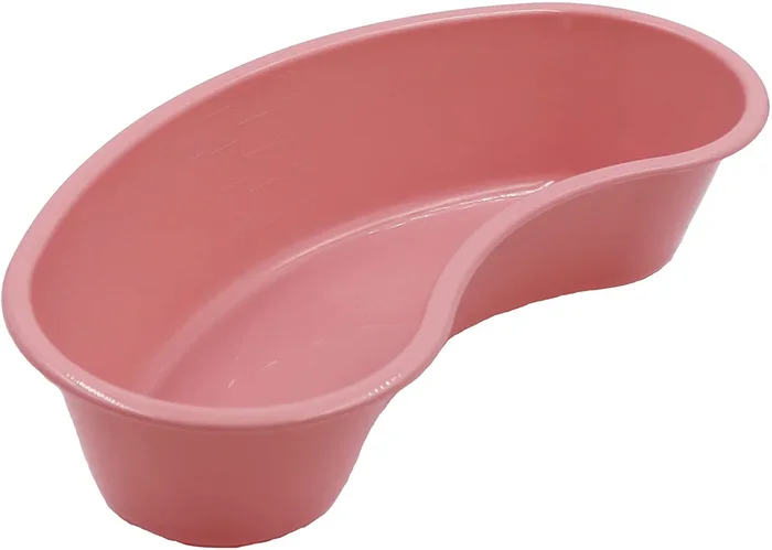 Dynarex Emesis Basin 9″, 500cc Capacity, Graduated in 100cc Increments, Mauve