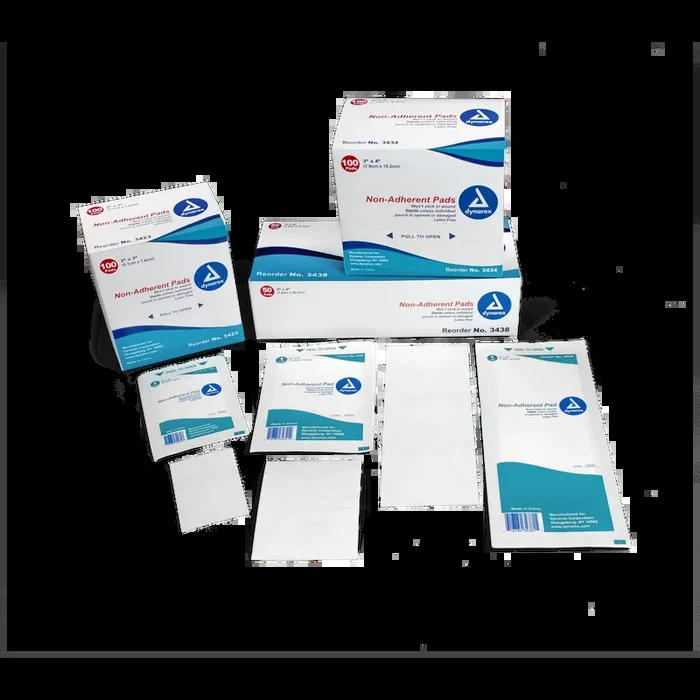 Dynarex Highly absorbent Non-Adherent Pads – Sterile
