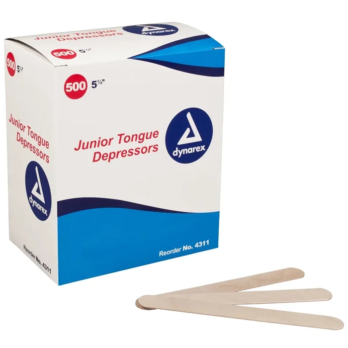 dynarex Junior Tongue Depressors