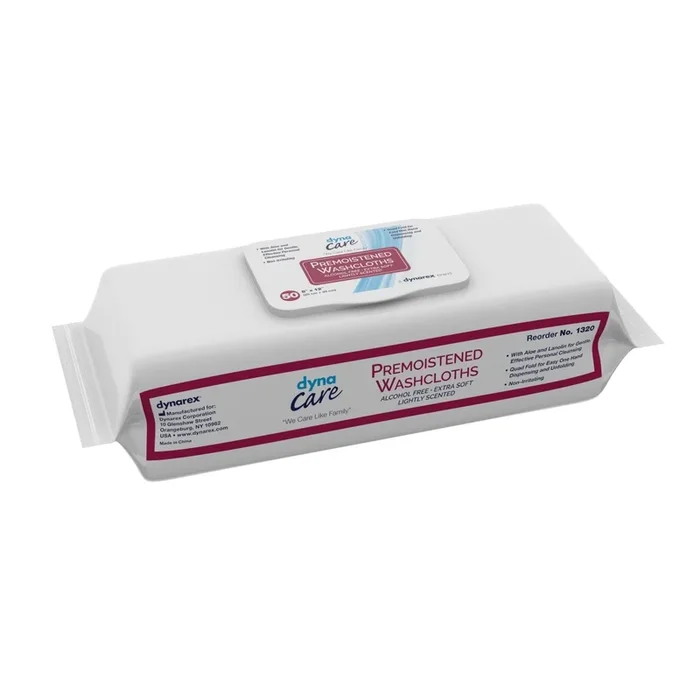 Dynarex Personal Wipe Dynacare Soft Pack Aloe / Lanolin Scented