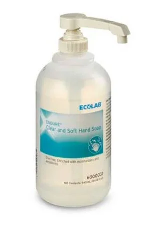 Ecolab Endure Clear and Soft Soap Liquid 540 mL Dispenser Refill Bottle Scented – 6000031