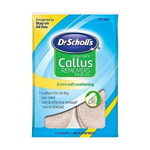 El extra grueso de los Dr. Scholl grueso 4 cojines EA.