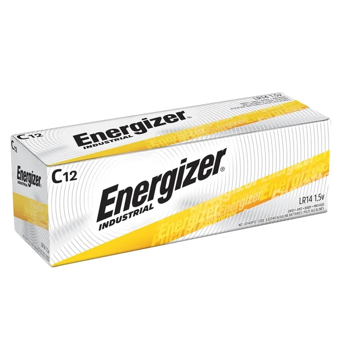 Energizer Industrial C Alkaline Batteries