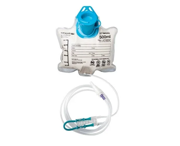 EnteraLite Infinity Enteral Pump Delivery Bag Set – 500mL