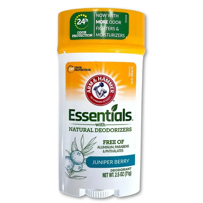 Essentials Solid Deodorant, Juniper Berry