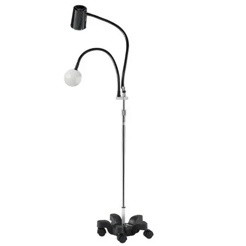 Exam Light Mobile w/ 2x Magnifier Black