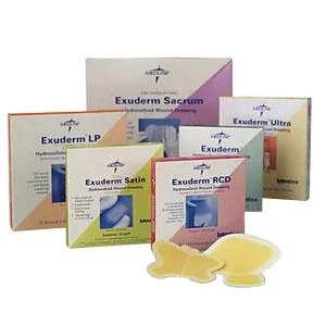 Exuderm Low Profile Colloidal Hydrocolloid Dressing 4″ x 4″