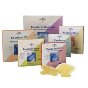 Exuderm Regulated Colloidal Dispersion Hydrocolloid Dressing 4″ x 4″
