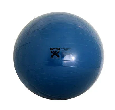 Fabrication Enterprises Inflatable Exercise Ball Cando Abs Blue – 30-2074