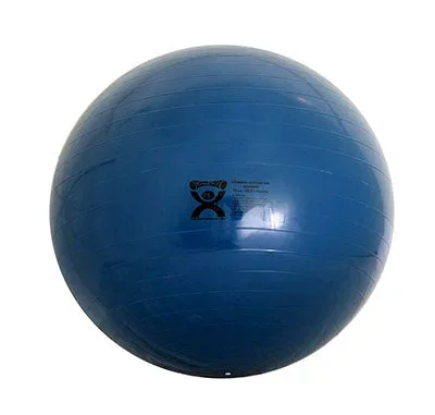 Fabrication Enterprises Inflatable Exercise Ball Cando Blue 4 Lbs. – 30-1874