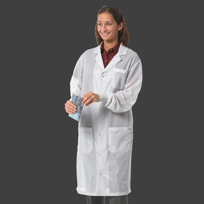 Fashion Seal Healthcare Unisex Work-Stat Lab Coat, White