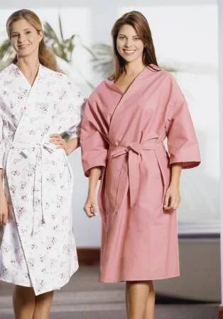 Fashion Seal Uniforms Patient Exam Gown Large Adult NonSterile Mauve – 621-L
