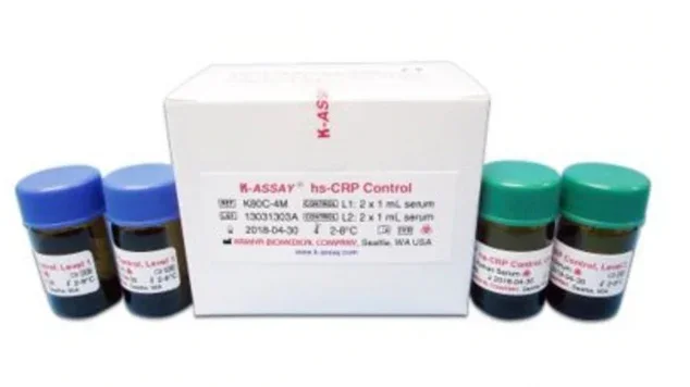 Fisher Scientific K-Assay Immunochemistry / Specific Protein Test Control Set High-sensitivity C-Reactive Protein (hsCRP) Level 1, 2 2 X 1 mL – 50465289
