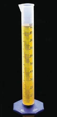 Fisher Scientific Thermo Scientific Nalgene Graduated Cylinder Graduated Measures Polypropylene 50 mL – 08572C