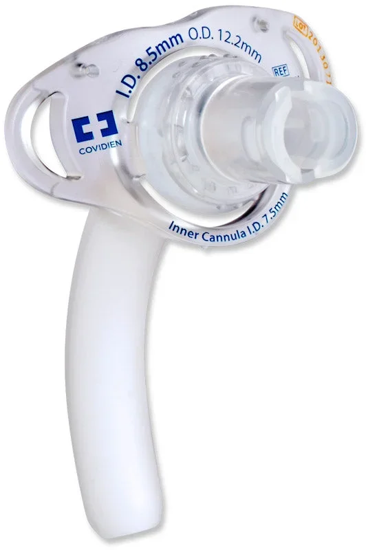 Flexible Tracheostomy Tube, Cuffless, Disposable Inner Cannula, Size 9.0 mm