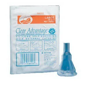 Freedom Clear Advantage Self-Adhering Male External Catheter, 31 mm