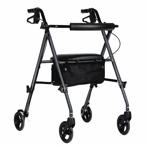 Freedom Ultralight Rollator Titanium 6″ Wheels