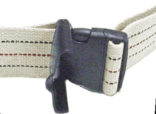 Gait Belt w/ Safety Release 2 x 48 Striped (#80515)