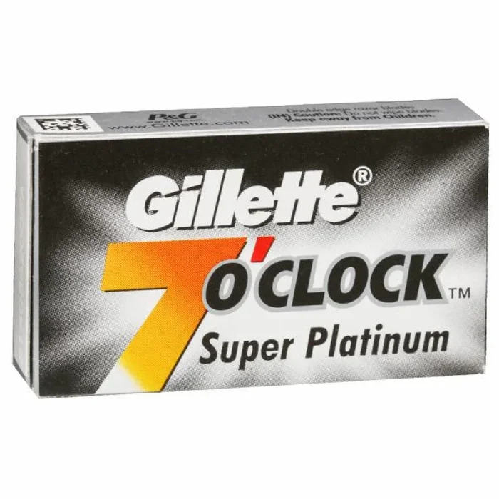 Gillette 7 O’Clock Super Platinum Razor Blades (5 count) #10071308