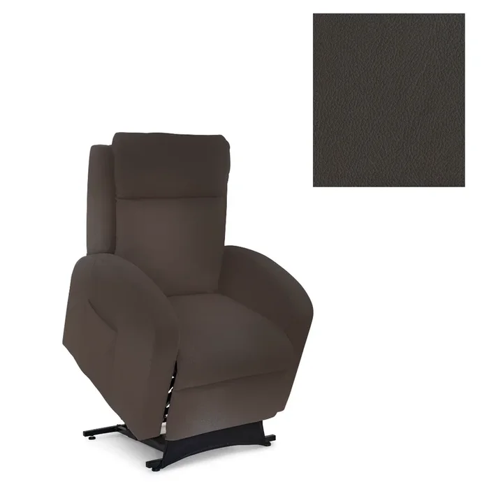 Golden Tech PR763 EZ Sleeper Slim Recliner with Assisted Lift – Brisa Coffee Bean