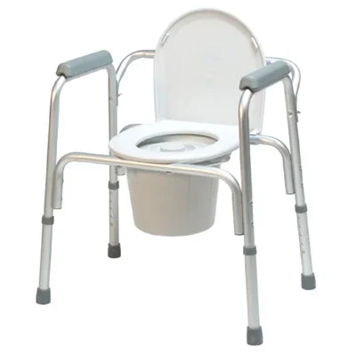 Graham Field Folding Aluminum Commode, 2 Each Per Case