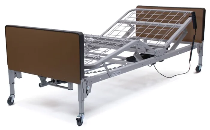 Graham Field Patriot Semi-Electric Bed Only with Plastic Ends – 1 Each