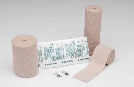 Hartmann Contex LF Elastic Bandage 2 Inch X 5 Yard Standard Compression Clip Detached Closure Tan NonSterile – 54200000