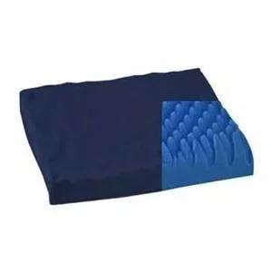 Hermell Wheelchair Cushion, Convoluted, 18″ x 16″, Navy Cover