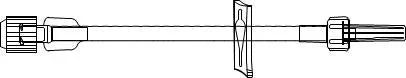 ICU Medical IV Extension Set 12 Inch Tubing DEHP-Free – B1486