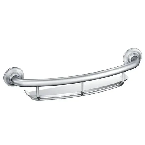 Integrated 16 Grab Bar with Integrated Shelf – Chrome