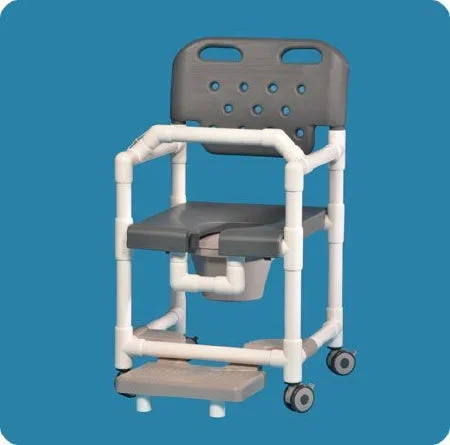 IPU Elite Commode / Shower Chair With Backrest – ELT817 P FRLB R