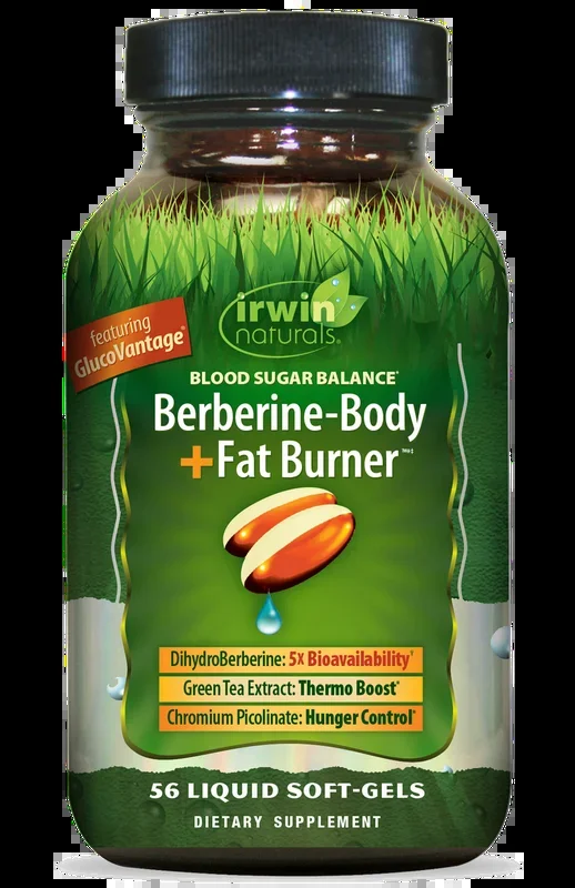 Irwin berberina grasa corporal quemador líquido softgels 56ct