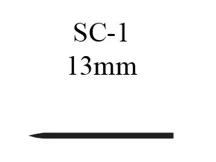 J & J Healthcare Systems Suture with Needle Absorbable Uncoated Undyed Suture Plain Gut Size 4-0 18 Inch Suture 1-Needle 13 mm Length Straight Conventional Cutting Needle – 1824H