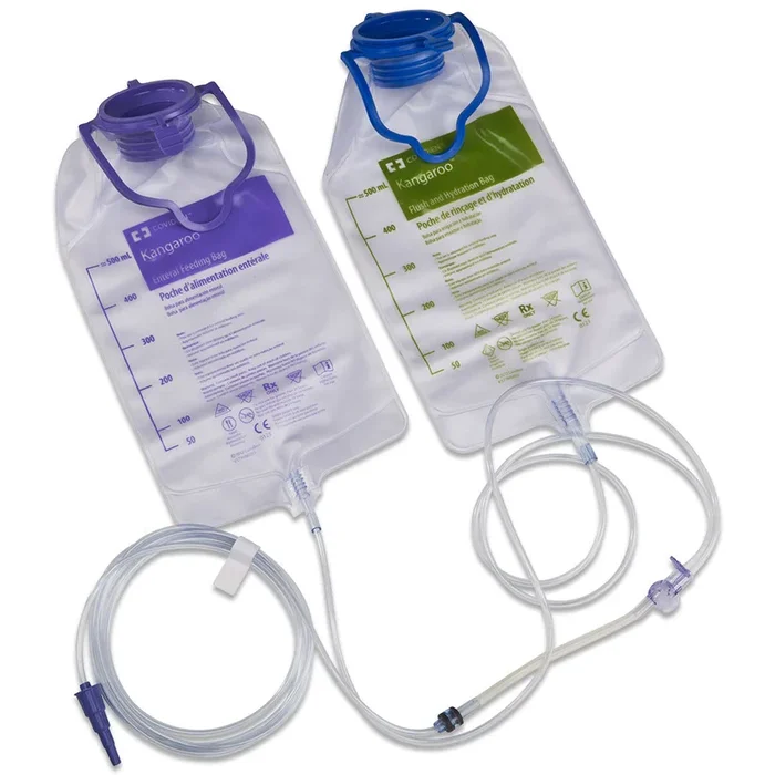 Kangaroo ePump Enteral Feeding Flush Pump Bag Set