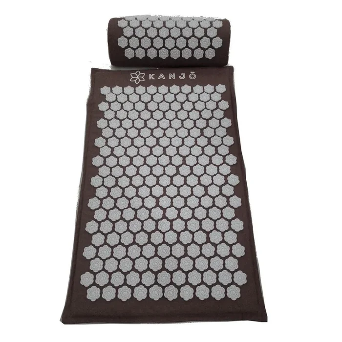 Kanjo Memory Foam Acupressure Mat Set, Onyx