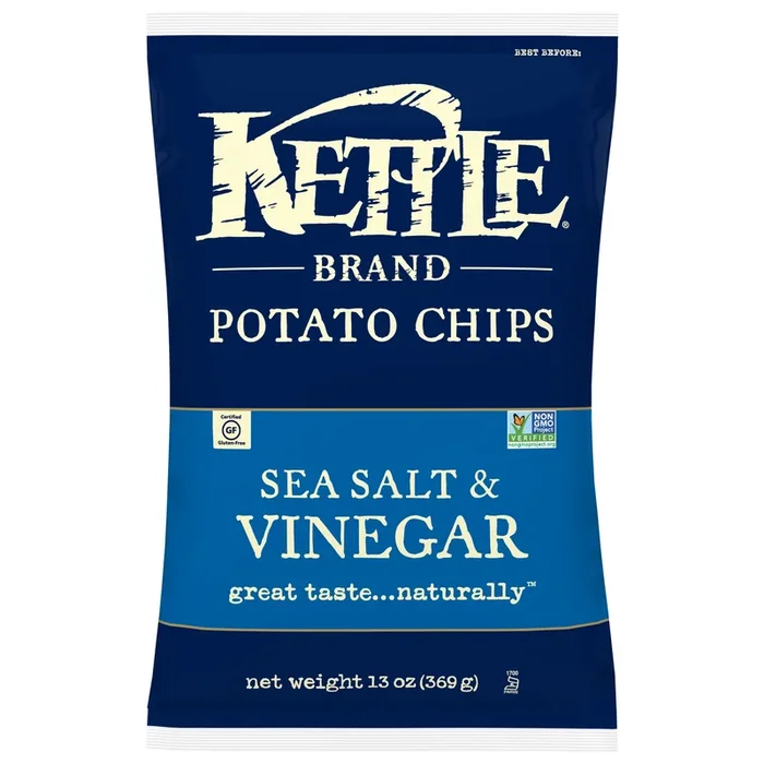 Kettle Brand Sea Salt & Vinegar Potato Chips 13 Oz