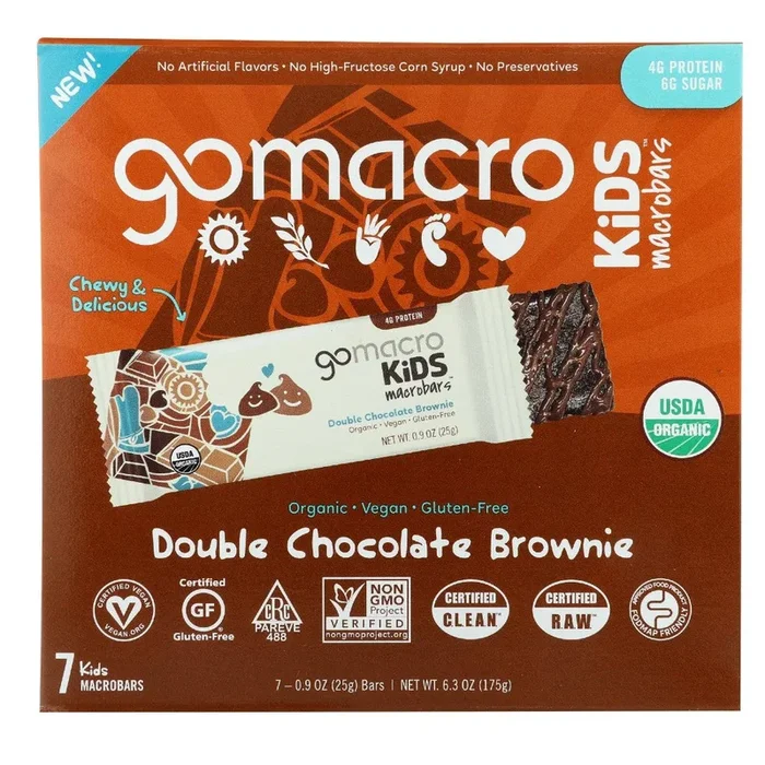 Kids Macrobar Double Chocolate Brownie