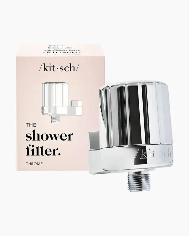 Kitsch Shower Filter Head for Hard Water Chrome