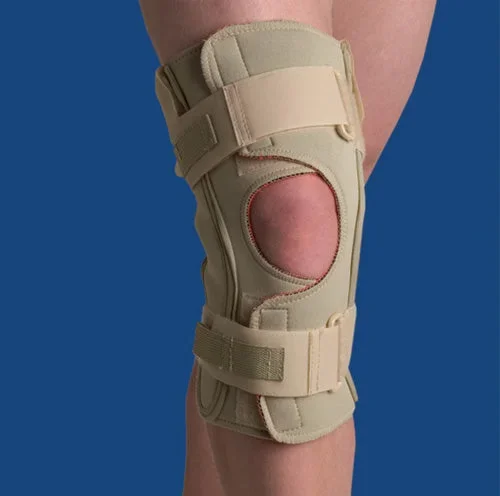 Knee Brace Open Wrap Range of Motion Small