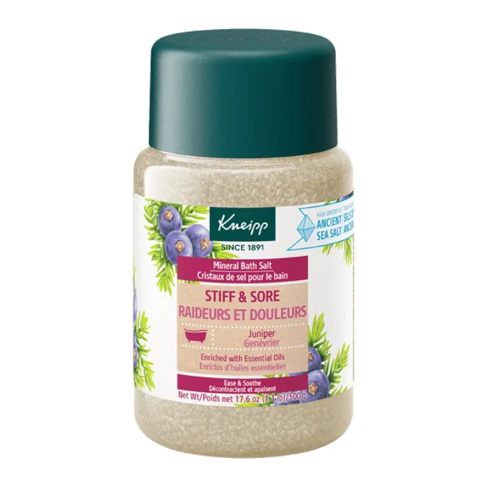Kneipp Juniper Stiff & Sore Mineral Bath Salts (17.6 oz) #1102